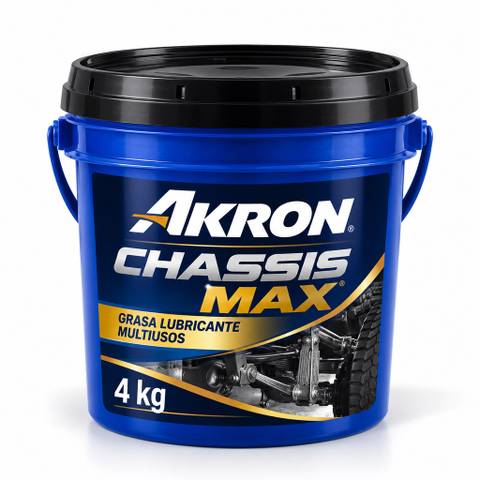 Imagen ilustrativa generada con IA: AKRON Chassis Max 4kg. Diseño recreado, no fotografía oficial.
