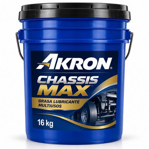 Imagen ilustrativa generada con IA: AKRON Chassis Max 16kg. Diseño recreado, no fotografía oficial.