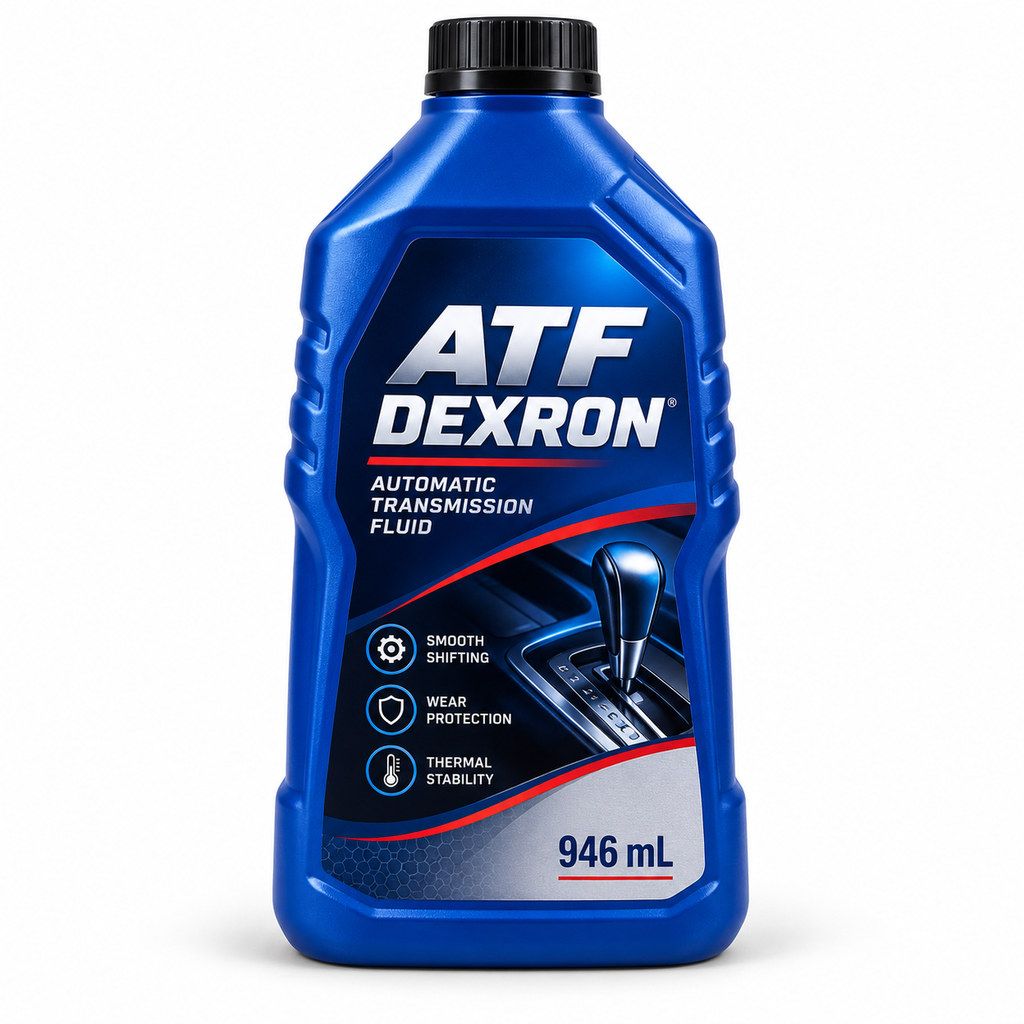 Imagen ilustrativa generada con IA: ATF Dexron 946ml x15. Diseño recreado, no fotografía oficial.